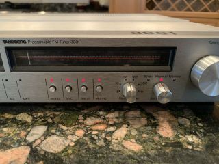 Tandberg 3001 FM Tuner.  serviced By Analogique 3