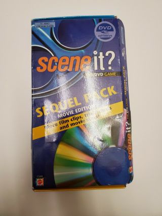 Scene It The Dvd Game Sequel Pack Movie Edition