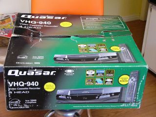 Panasonica Quasar Vhq - 940 Vhs Player Video Cassette Recorder Omnivision