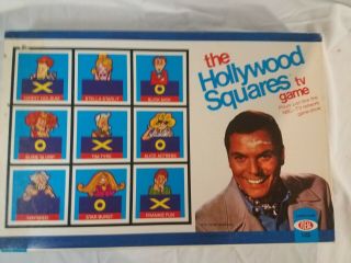 Vintage 1974 Hollywood Squares Board Game - Channel Your Best Paul Linde