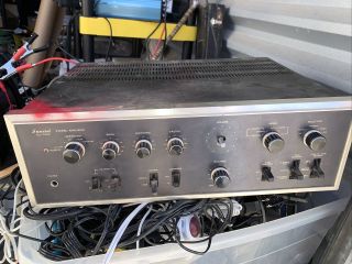 Sansui Au - 7500 Integrated Amplifier - Powers On Gets Sound Please Read