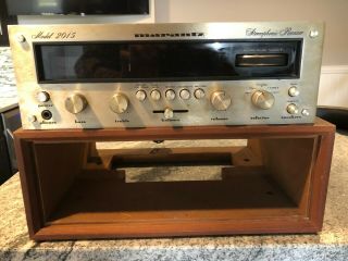 Marantz Model 2015 Stereo Receiver With Schematic And Case