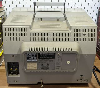 1986 Panasonic AG - 500 VHS Player/Monitor Combo - and 4