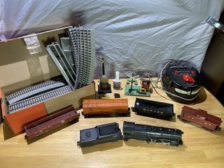 Vintage American Flyer Train Set With