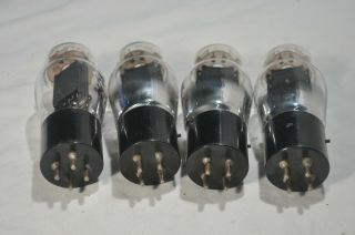 (4) Western Electric 104 D tubes,  test good 3