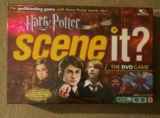 Harry Potter Scene It 2005 First Edition Dvd Board Game