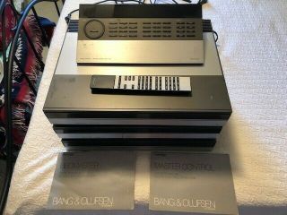 Bang & Olufsen Beomaster 5500 Receiver,  Cd,  Cassettetape,  Master Control,  Remote