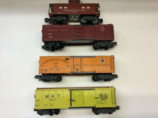 Set Of 4 American Flyer S Scale Freight Cars