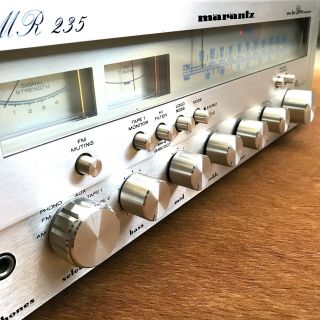 1978 Vintage Marantz Mr235 Am/fm Stereo Receiver 30w Audiophile Old Vtg Mr - 235