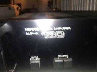 Nikko Powered Amplifier Alpha 130