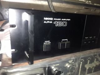 Nikko Powered Amplifier Alpha 130 4