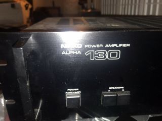 Nikko Powered Amplifier Alpha 130 6