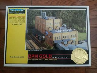 N Scale Dpm Gold - Woods Furniture Co.  Building Kit N 660