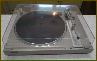 Vintage Sony Ps - 350 Direct Drive Fully Automatic Turntable W/cartridge Ex