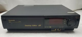Panasonic Vhs Recorder,  Ag - 1980p Desktop Editor Commercial Grade Parts Only