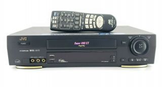 Jvc Hrs3800u 4 - Head S - Vhs Vcr With Remote