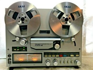 Teac X - 300r Auto - Reverse Stereo Tape Deck Reel - To - Reel - - See Video