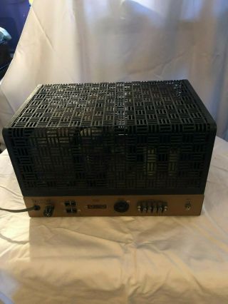 Heathkit W - 5M Vintage Mono Amplifier Tube Amp w/ Genalex KT66 Tubes - as found 2