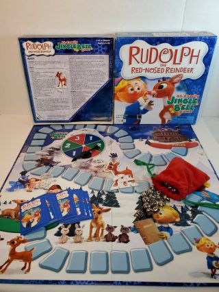 Rudolph The Red - Nosed Reindeer Family Jingle Bell Game By Patch 2003 - Other