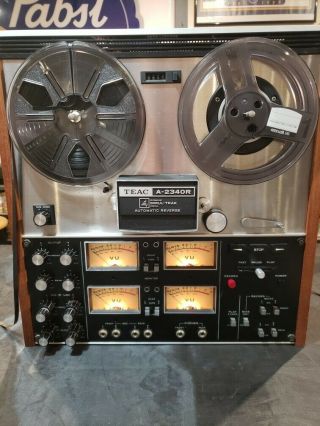 Teac A - 2340r 4 Channel Simul - Trak Stereo Reel - To - Reel Tape Recorder
