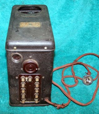 1927 Atwater Kent Type Y Power Supply.  Early Version For Ak Model 36 Ac Set