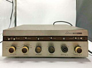 Vintage Eico St70 Integrated Stereo Tube Amplifier Seems To Be Ok Read