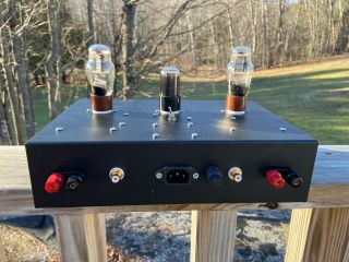 Single Ended 1626 Darling Tube Amplifier Custom Built with Headphone Output 2