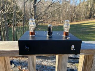 Single Ended 1626 Darling Tube Amplifier Custom Built with Headphone Output 3