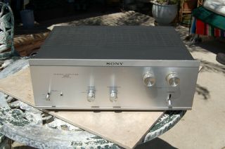 Vintage 1970’s Sony Stereo Amplifier Model Ta - 3200f 3200f Amp