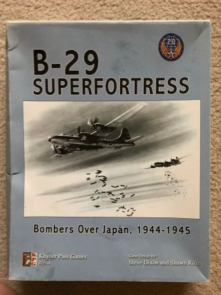 B - 29 Superfortress - Bombers Over Japan,  1944 - 1945 Solitaire Khyber Pass B - 17