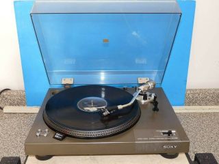 Sony Direct Drive Stereo Turntable Ps - 3750,  Audio Technica Cartridge