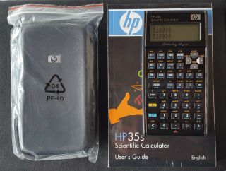 Hp 35s Scientific Calculator - Extremely Rare Celebrating 35 Years Edition