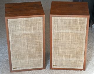 Vintage Dynaco A - 25 Speakers - Made In Denmark - Last Pair - Will Ship Safely