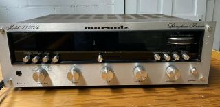 Marantz 2220b Vintage Stereophonic Receiver - Very And In Good Shape.
