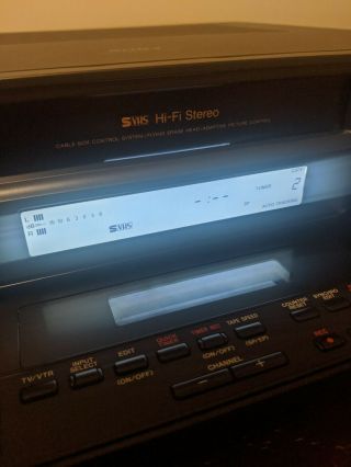 Sony SLV - R1000 S - VHS Player Recorder HiFi Stereo NTSC Editing 4