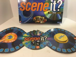 Scene It? Movie Trivia 1st Edition DVD Game Mattel 2003 100 complete 2