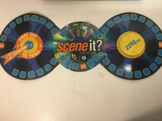 Scene It? Movie Trivia 1st Edition DVD Game Mattel 2003 100 complete 3