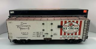 Aristo - Craft 46210 G Scale Red Rose Ice Cream - 2 Reefer Car Ex/box
