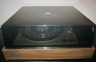 Bsr Mcdonald 1420 Ax Vintage Stereo Turntable Record Player Automatic