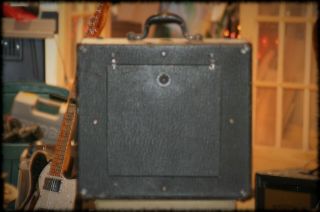 Vintage Victor Tube Amp Speaker & Cabinet very rare Utah 12 