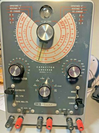 Heathkit It - 11 Capacitor Checker - Does Not Power On