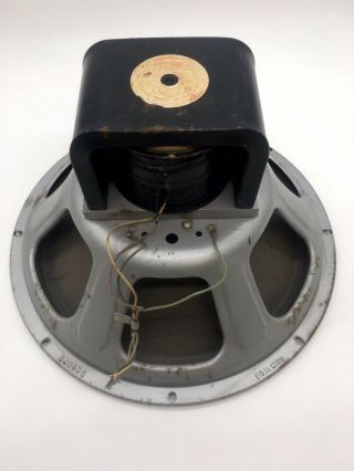 1955 Jensen Concert Series F15ll 15 " Field Coil Speaker Hifi Full Range