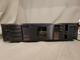 Vintage Nakamichi Bx - 100 3 - Motor Cam - Drive Stereo Cassette Tape Deck