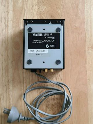 Yamaha Natural Sound RF Demodulator APD - 1 AC - 3 Dolby Digital with Coax Cables 3