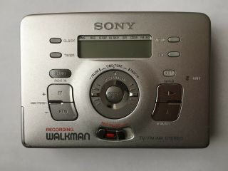 Sony Wm - Gx822 Vintage Walkman Radio Cassette Recorder