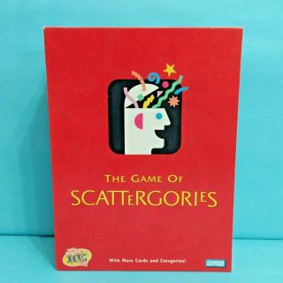 2003 Hasbro The Game Of Scattergories 100 Complete,  Parker Brothers Board Game