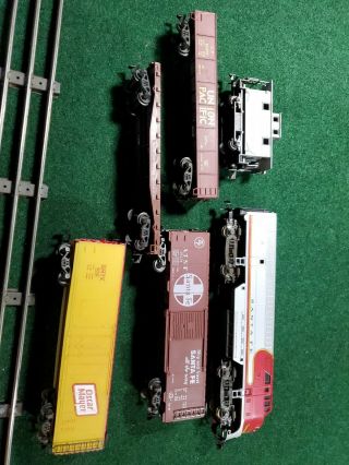 O Scale 2 Rail Rivarossi Santa Fe Diesel And Freight Set,