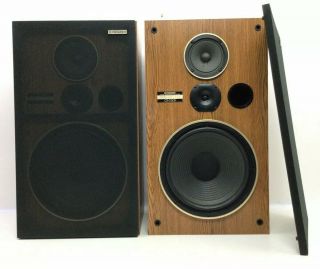 Vintage Pioneer 3 way Speakers CS - G303 120 Watt 2