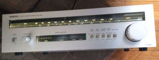 Vintage Onkyo Quartz Locked Fm Stereo/am Tuner T - 4090