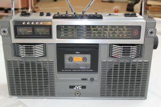Vintage JVC Stereo Radio Cassette Recorder RD - 727JW/C Boombox Paperwork 1980 3